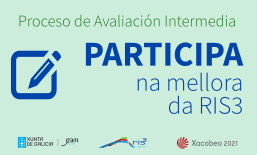 Cuestionario de participación da sociedade na avaliación intermedia da RIS3 Galicia